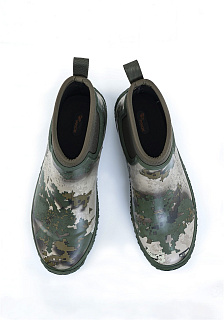 Охотничьи неопреновые низкие сапоги PRIDE Protect Mini (Протект мини) Уральский лес PRLHM-933